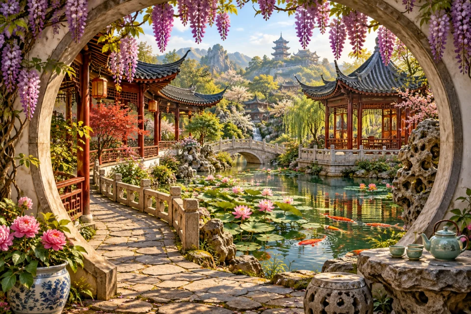 สวนจีนและเรื่องราวเมืองเก่า