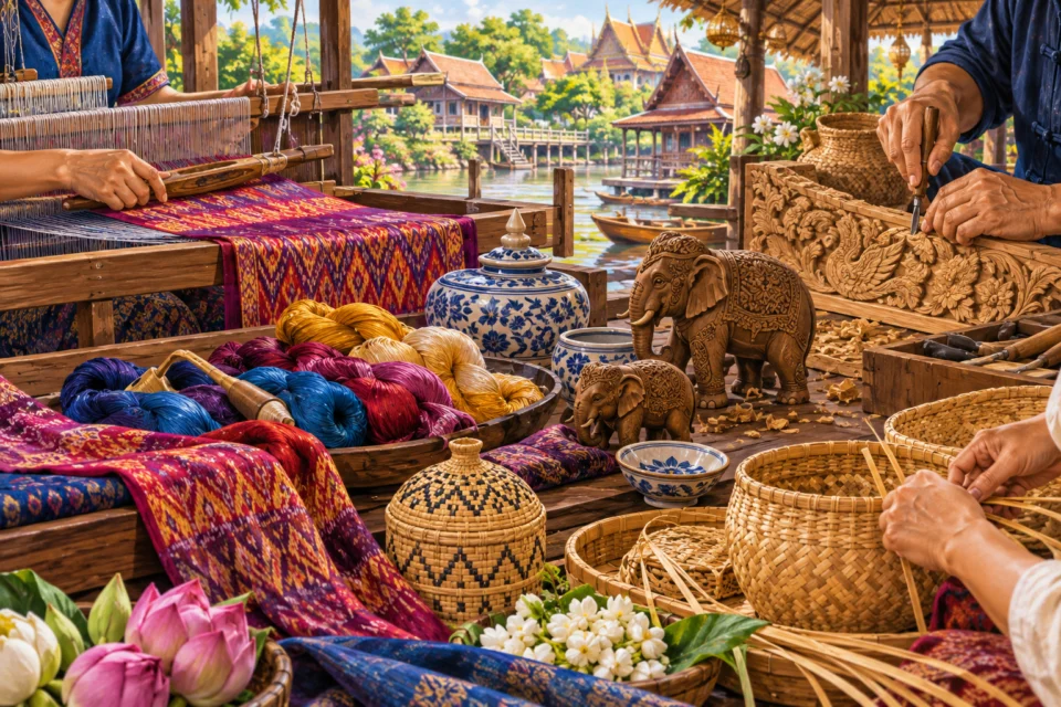 บางไทร · มือที่สร้างเรื่องราว