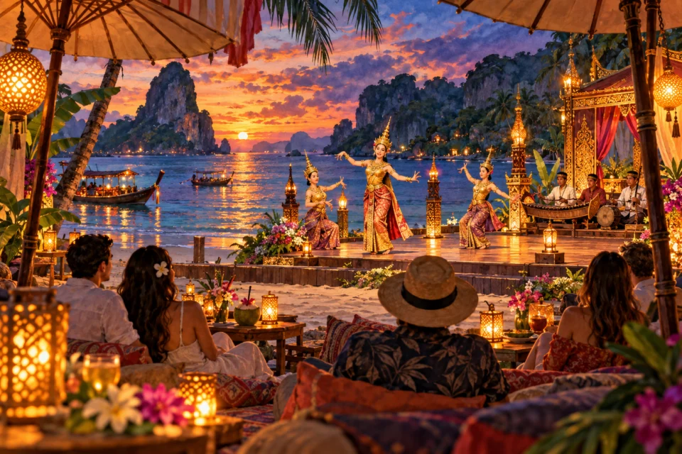 ค่ำริมหาด · เวทีของแสง