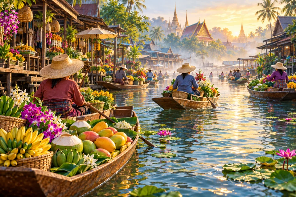 ตลาดน้ำยามเช้า