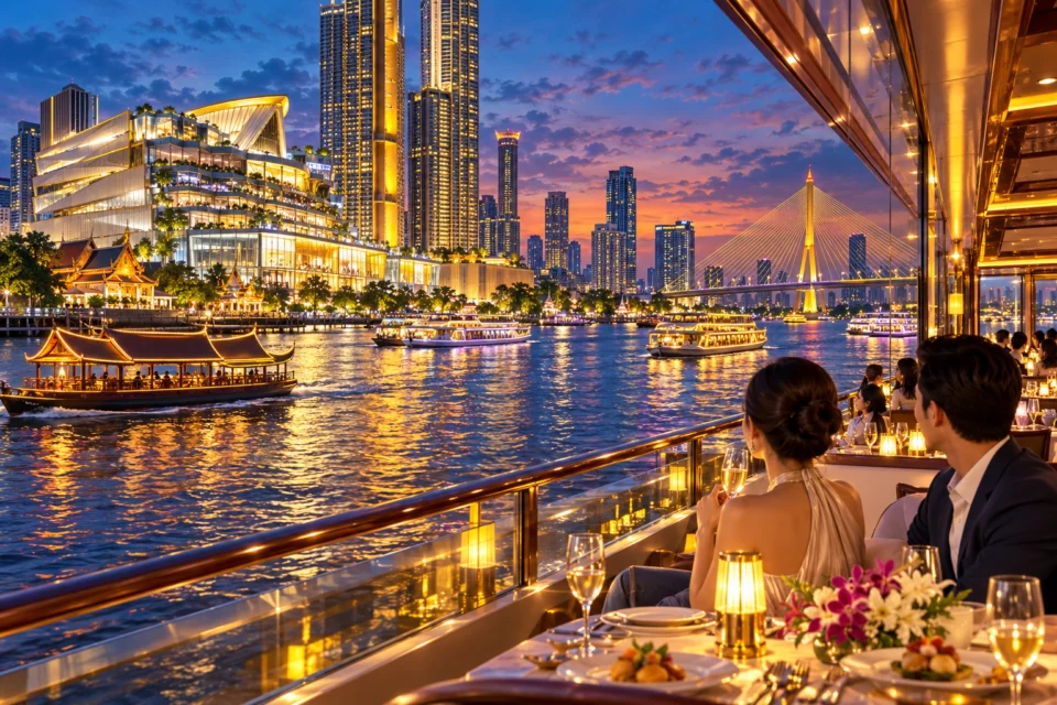 เจ้าพระยา · ล่องเรือผ่านเมือง