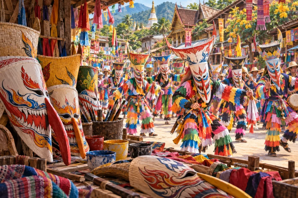 ผีตาโขน · สีสันแห่งด่านซ้าย
