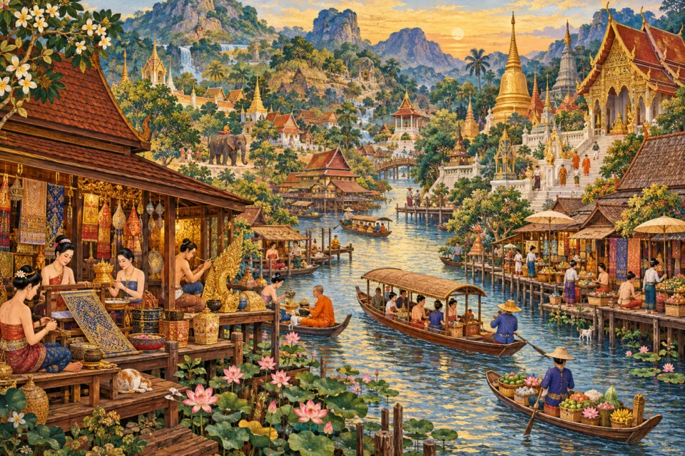 จิตรกรรมวัด · เรื่องเล่าในผนัง