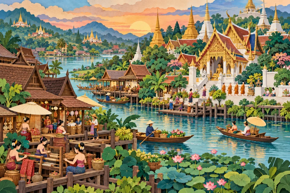 จิตรกรรมวัด · เรื่องเล่าในผนัง / โลกเล็กในมุมใหม่