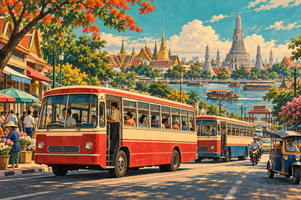 รถเมล์ไทย / กราฟิกร่วมสมัย
