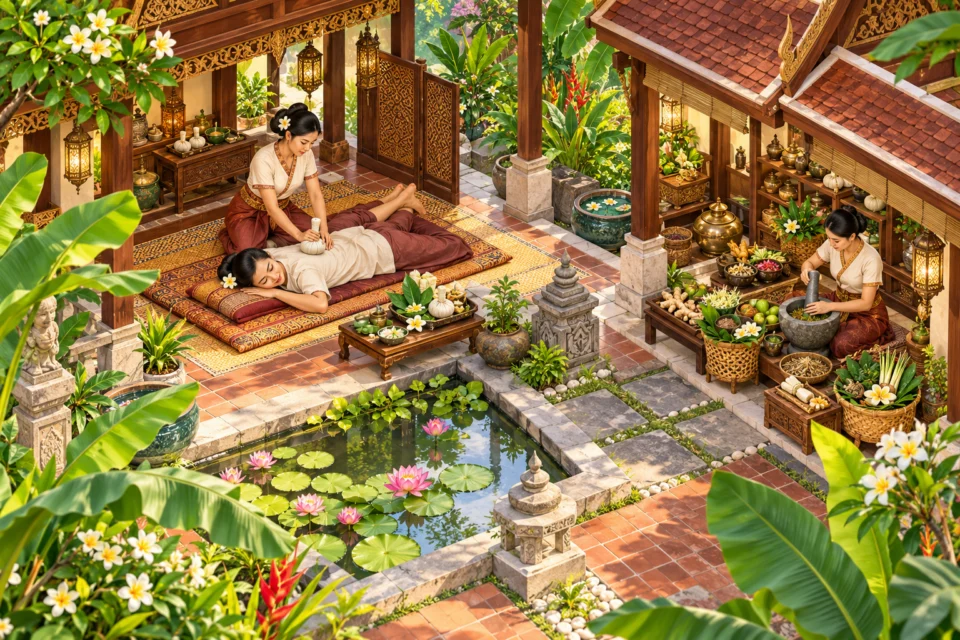 นวดไทย · จังหวะผ่อนคลาย / โลกเล็กในมุมใหม่