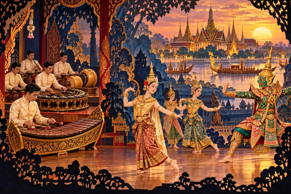 Thai Music Dance and Khon · Design B · AI DEMO