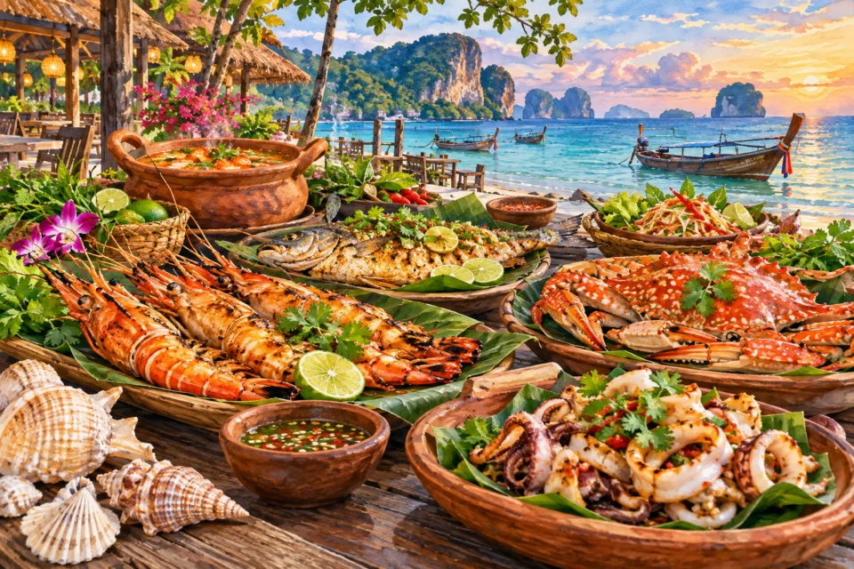 อาหารทะเล · จากเรือสู่สำรับ