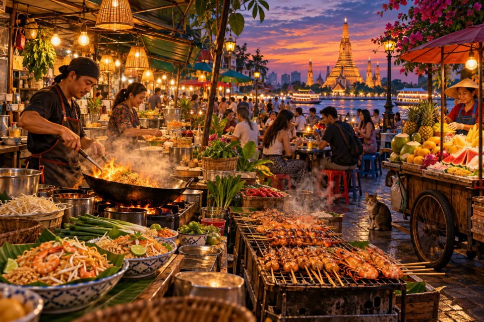 อาหารริมทางไทย