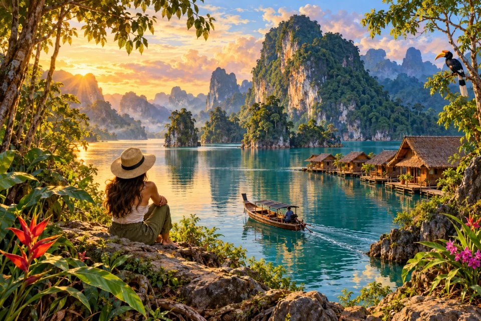 เขาสกและเขื่อนเชี่ยวหลาน