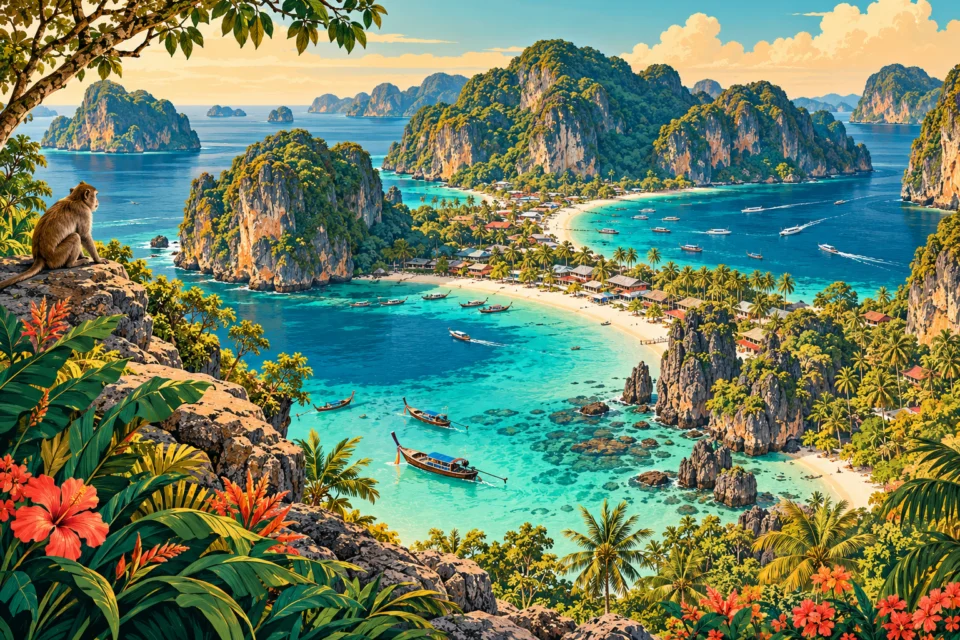หมู่เกาะพีพี / กราฟิกร่วมสมัย