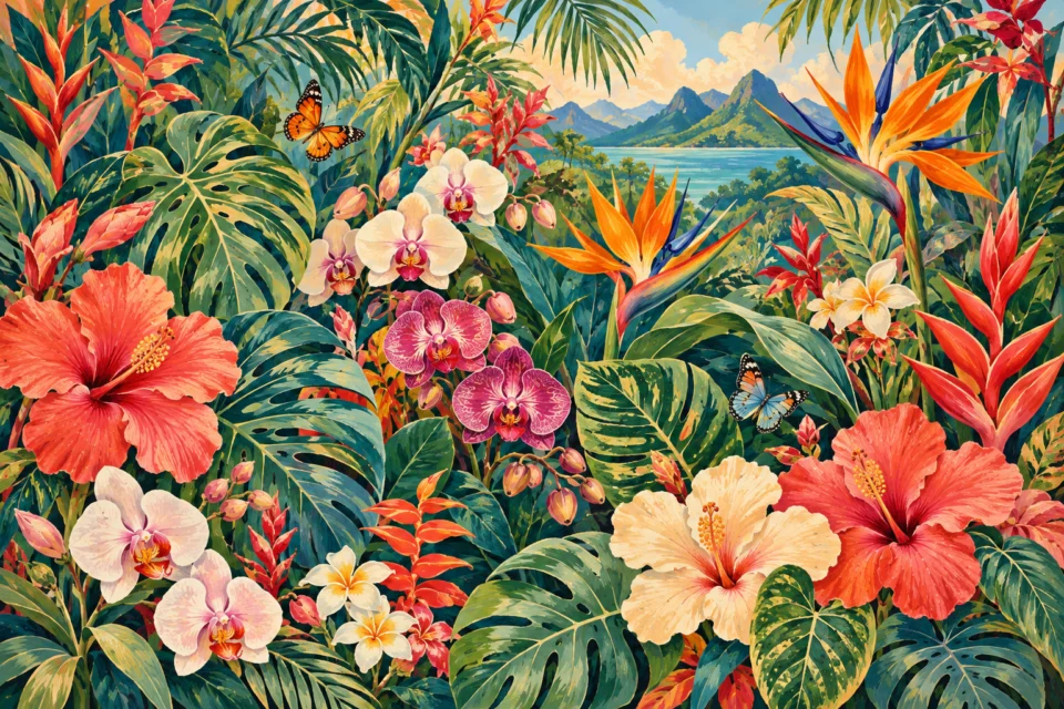 พฤกษศาสตร์สีสด / Botanical Graphic