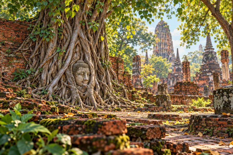 วัดมหาธาตุ · ใต้ร่มรากไม้ / โลกเล็กในมุมใหม่