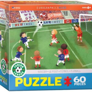 จิ๊กซอว์ 60 ชิ้น EuroGraphics เล่นฟุตบอล