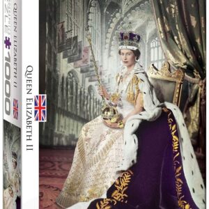 จิ๊กซอว์ 1000 ชิ้น Eurographics Queen Elizabeth II # 0919