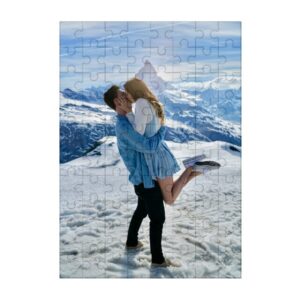 สั่งทำจิ๊กซอว์ 80 ชิ้น วัสดุไม้ ขนาด A4 ซม พร้อมกรอบรูป