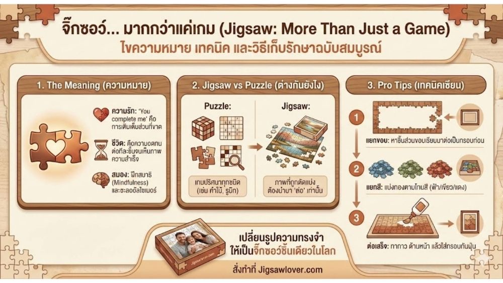 ร้านขายจิ๊กซอว์ Jigsaw Lover