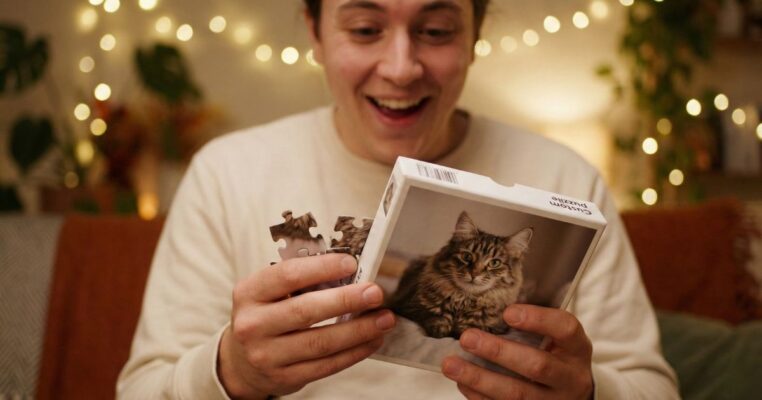 ของขวัญทาสแมว: ภาพต่อจิ๊กซอว์รูปแมวสุดน่ารัก สั่งทำพิเศษไม่เหมือนใคร