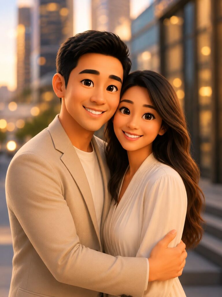 ภาพเหมือนสไตล์การ์ตูน 3 มิติ (3D Disney Pixar)