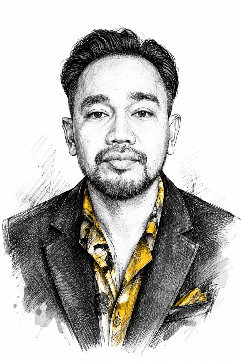hand-drawn illustration